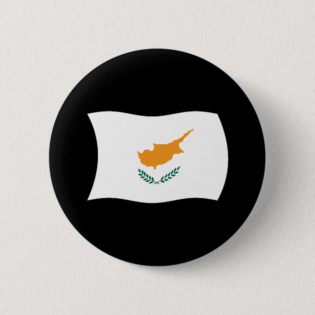 Schaltfläche für Zypern Button (Vorderseite)