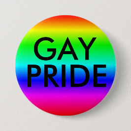 Schaltfläche "Gay 'Pride" für Regenbogenfarben Button