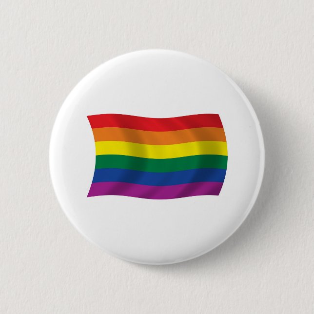 Schaltfläche Gay Pride-Registerkarte Button (Vorderseite)