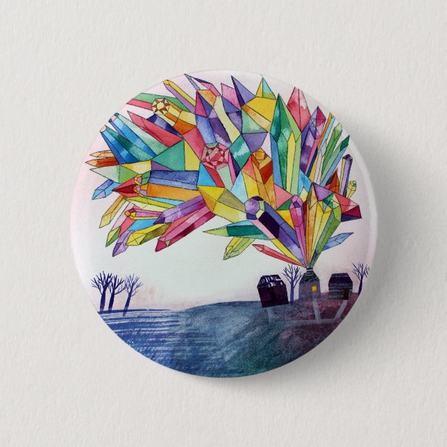 Schaltfläche Gem House 3 Button (Vorderseite)