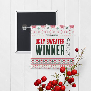 Schaltfläche "Gewinner des Ugg Sweater Contest" Button