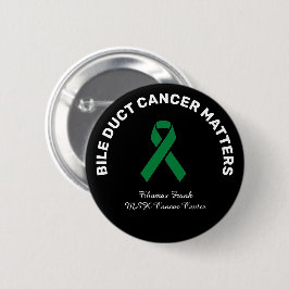 Schaltfläche "Green Ribbon" für Krebs mit schwarze Button