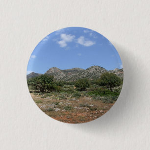 Schaltfläche "Griechische Bergansicht" / Abzeichen Button