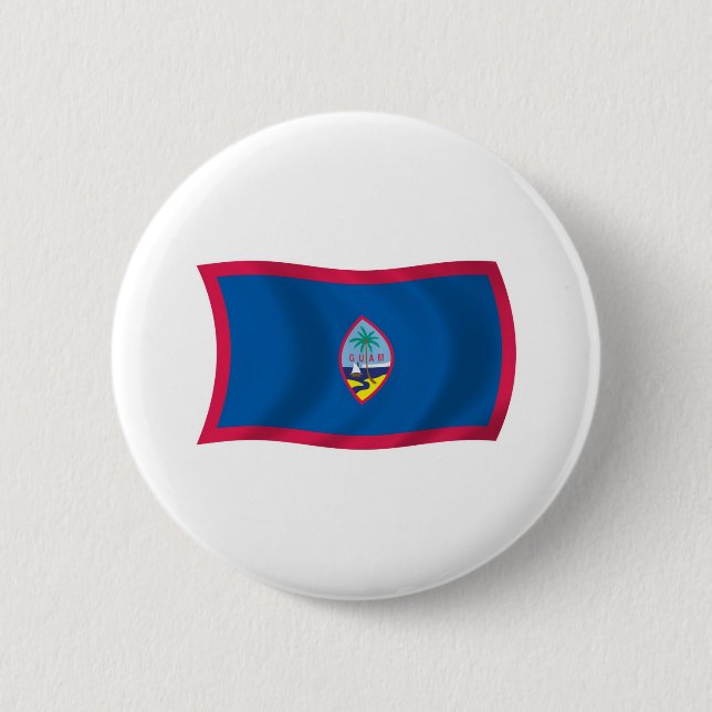 Schaltfläche Guam Flag Button (Vorderseite)