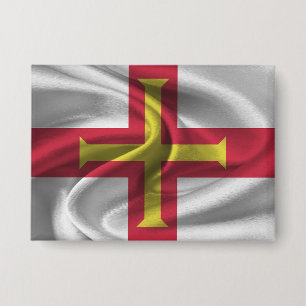 Schaltfläche "Guernsey Flag" Button