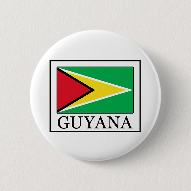 Schaltfläche Guyana Button (Vorderseite)