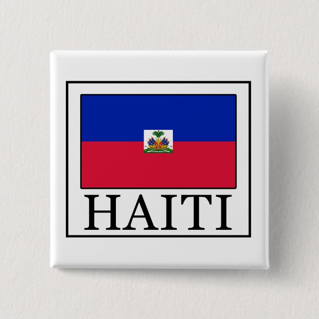 Schaltfläche Haiti Button (Vorderseite)
