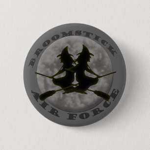 Schaltfläche Halloween Hexen Button