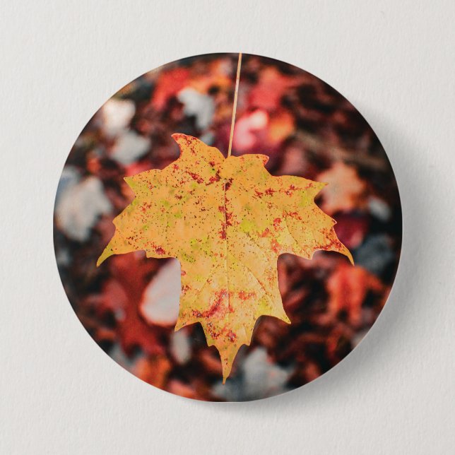 Schaltfläche "Herbstleaf" Button (Vorderseite)