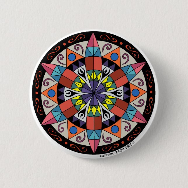 Schaltfläche "Hex Sign 1" Button (Vorderseite)