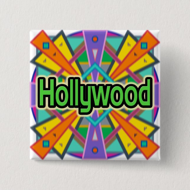 Schaltfläche "Hollywood" für Joy Design Button (Vorderseite)