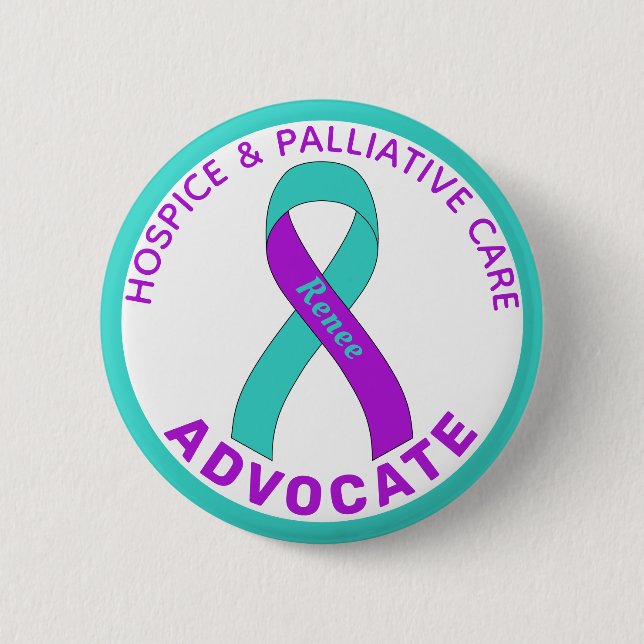Schaltfläche "Hospital & Palliative Care Ribbon" Button (Vorderseite)