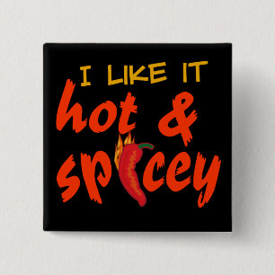 Schaltfläche "Hot & Spicey" Button