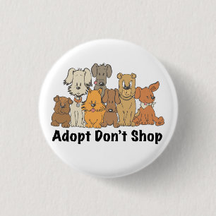 Schaltfläche "Hundeservice adoptier nicht laden" Button