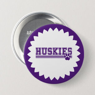 Schaltfläche Huskies Button