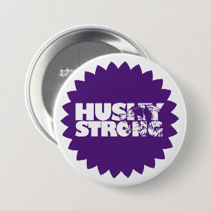 Schaltfläche "Husky Strong"-Button Button