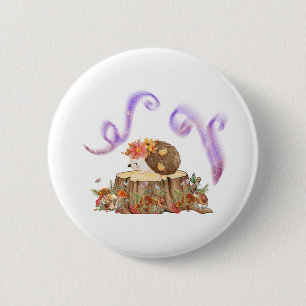 Schaltfläche Igel Button