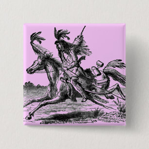 Schaltfläche "Indisches Pferd" Button