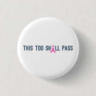 Schaltfläche "Inspirierend Quote Brustkrebs-Bewus Button