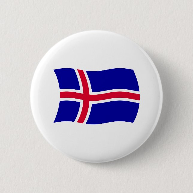 Schaltfläche "Island" Button (Vorderseite)