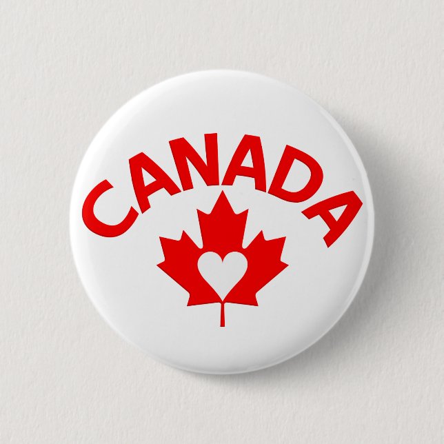 Schaltfläche Kanada Button (Vorderseite)