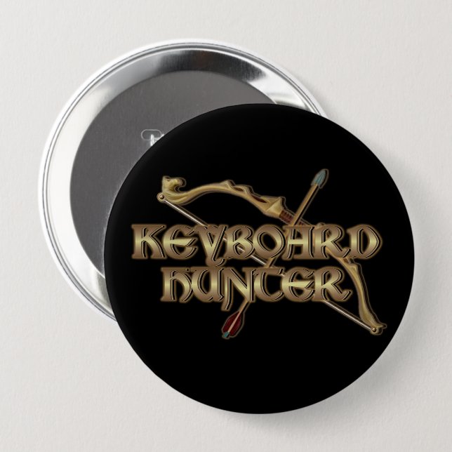 Schaltfläche "Keyboard Hunter" für MMORPG Button (Vorne & Hinten)