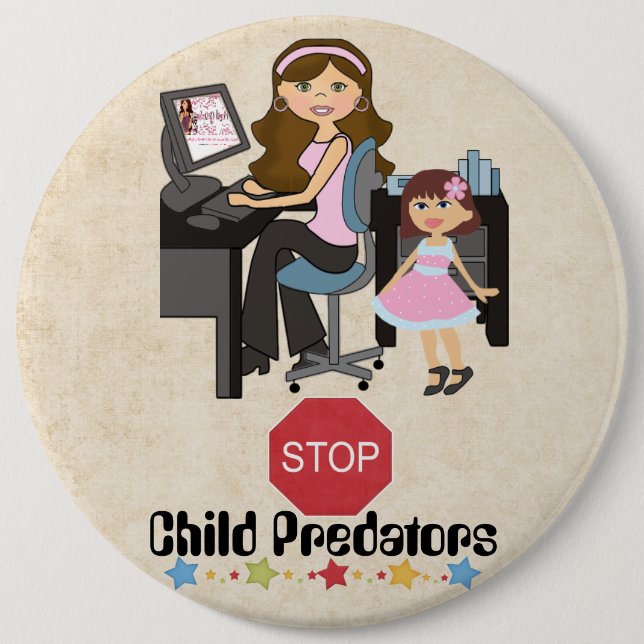 Schaltfläche "Kinderraubtiere nicht anzeigen" Button (Vorderseite)