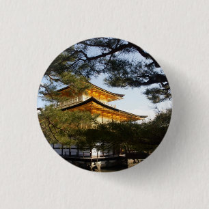 Schaltfläche Kinkakuji (Goldener Pavillon) Button