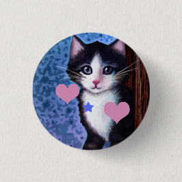 Schaltfläche "Kitten Painting" Button