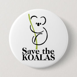 Schaltfläche Koalas gerettet Button