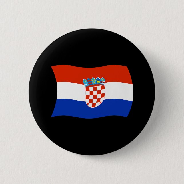 Schaltfläche "Kroatien" Button (Vorderseite)