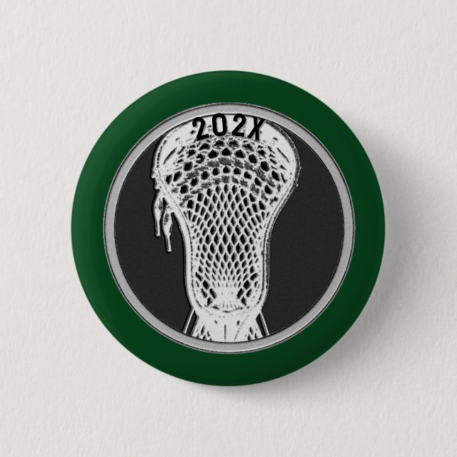 Schaltfläche "Lacrosse Team Player Keepake" Button (Vorderseite)