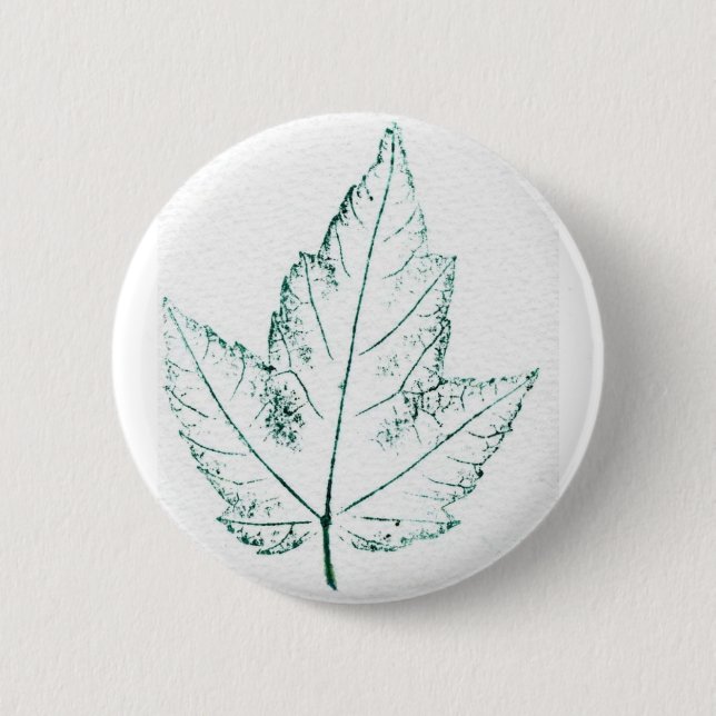 Schaltfläche "Leaf Nature Prints" Button (Vorderseite)