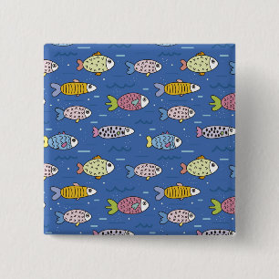 Schaltfläche "Leben im Meer" Button