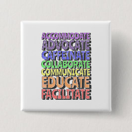 Schaltfläche - Lehrertag: Erziehen Button