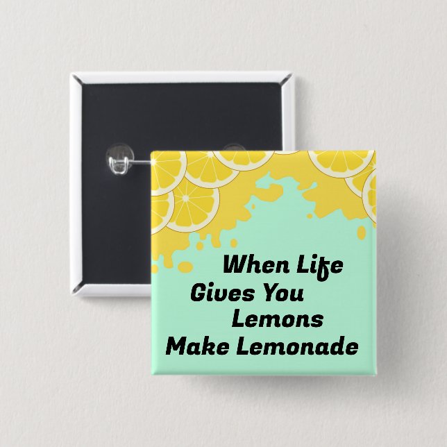 Schaltfläche "Lemonade" Button (Vorne & Hinten)