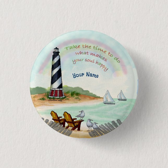 Schaltfläche "Leuchtturm löschen" Button (Vorderseite)