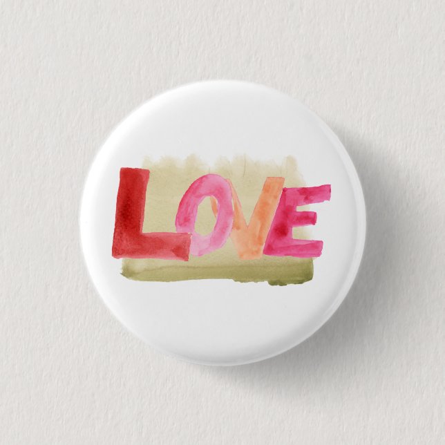 Schaltfläche Liebe Button (Vorderseite)