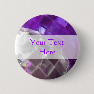 Schaltfläche "lila Baubles" Button