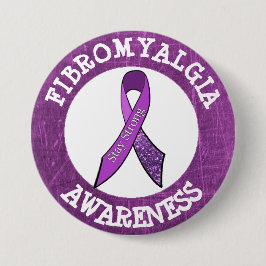 Schaltfläche "lila Fibromyalgie-Sensibilisierungsf Button