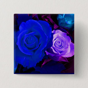 Schaltfläche Lila Rose Blau - Anpassbar Button