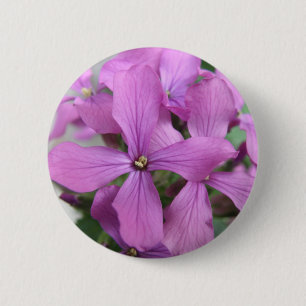Schaltfläche "lila Wildblumen" Button