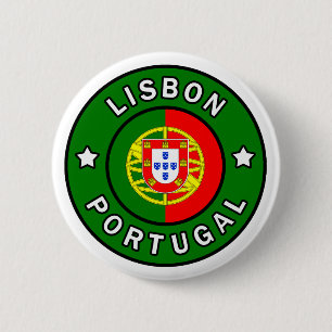 Schaltfläche Lissabon - Portugal Button