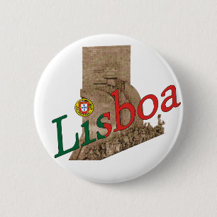 Schaltfläche Lissabon - Portugal Button
