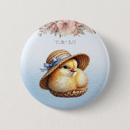 Schaltfläche "Little Chick Blue Ribbon" Button