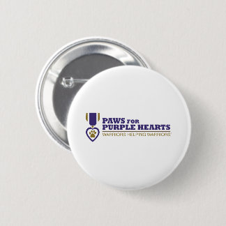 Schaltfläche - Logo in Farbe Weiß Button