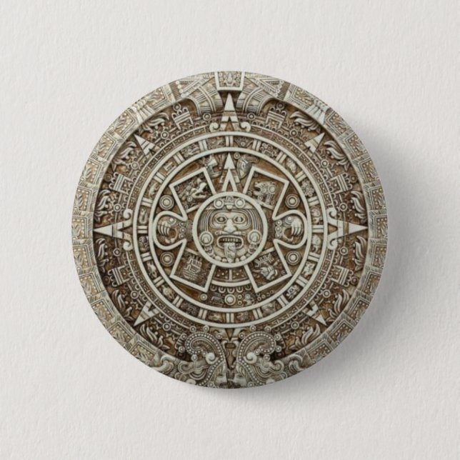 Schaltfläche Mayan Calendar Button (Vorderseite)