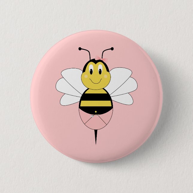 Schaltfläche "MayBee Bumble Bee" Button (Vorderseite)