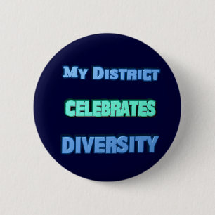 Schaltfläche "Mein District Celebrates Diversity" Button
