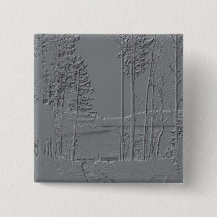 Schaltfläche "Metallische Natur" Button